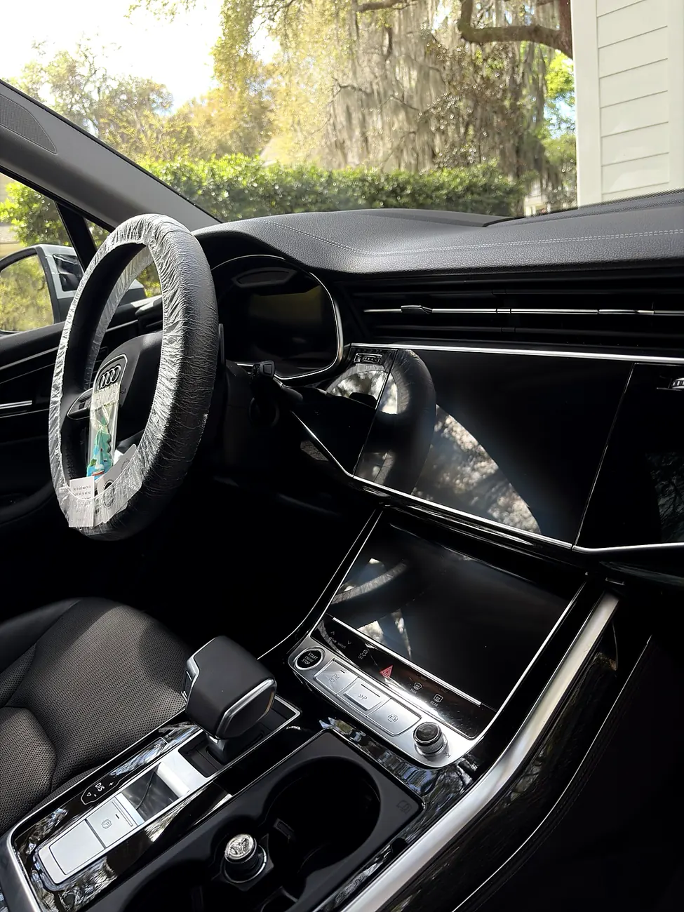Clean Audi interior